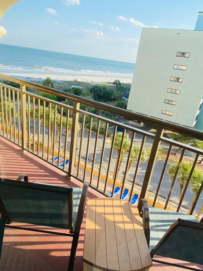 Azure Bliss Oceanfront Condo Sleeps 6 Мертл-Біч Екстер'єр фото