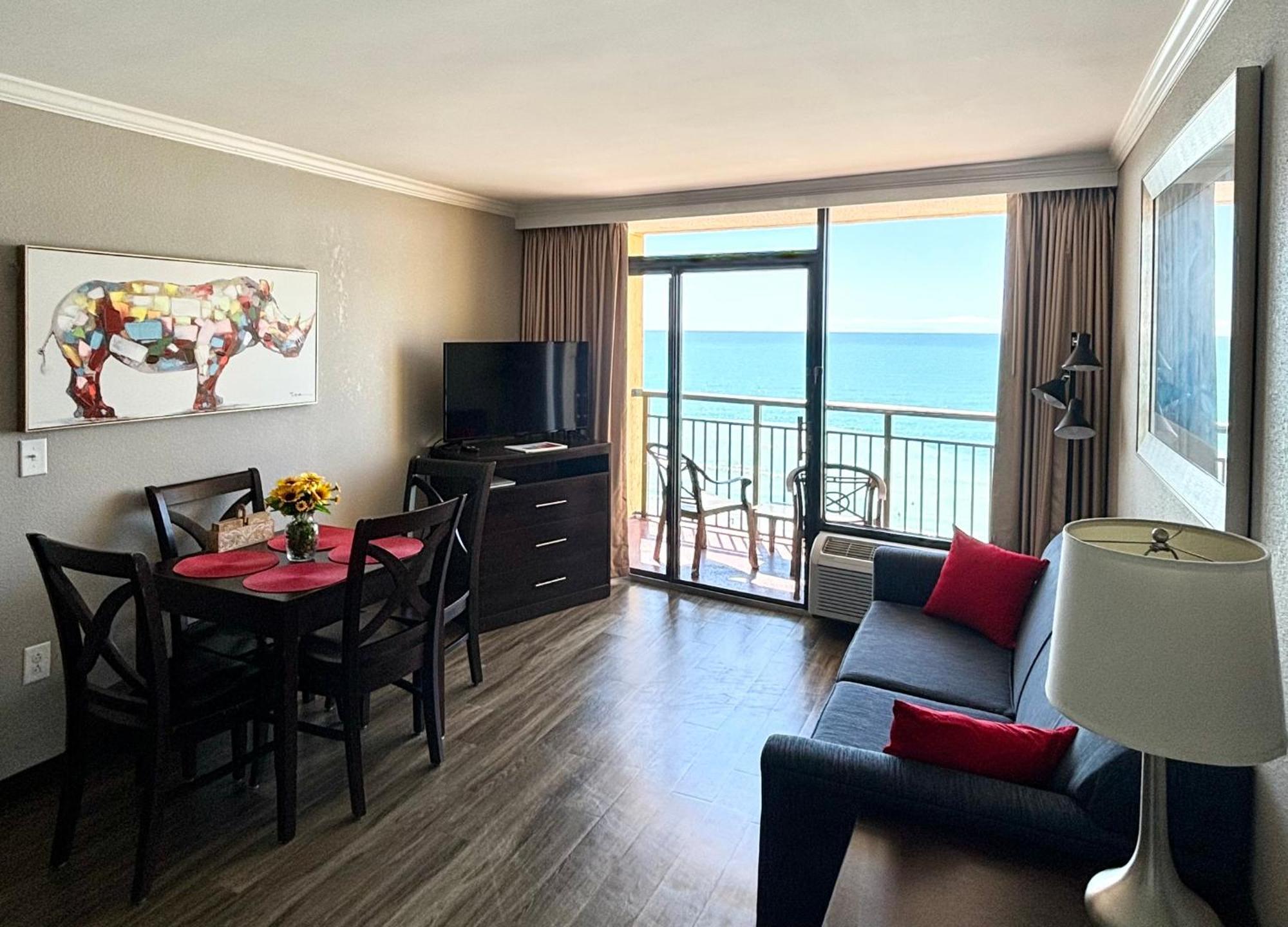 Azure Bliss Oceanfront Condo Sleeps 6 Мертл-Біч Екстер'єр фото