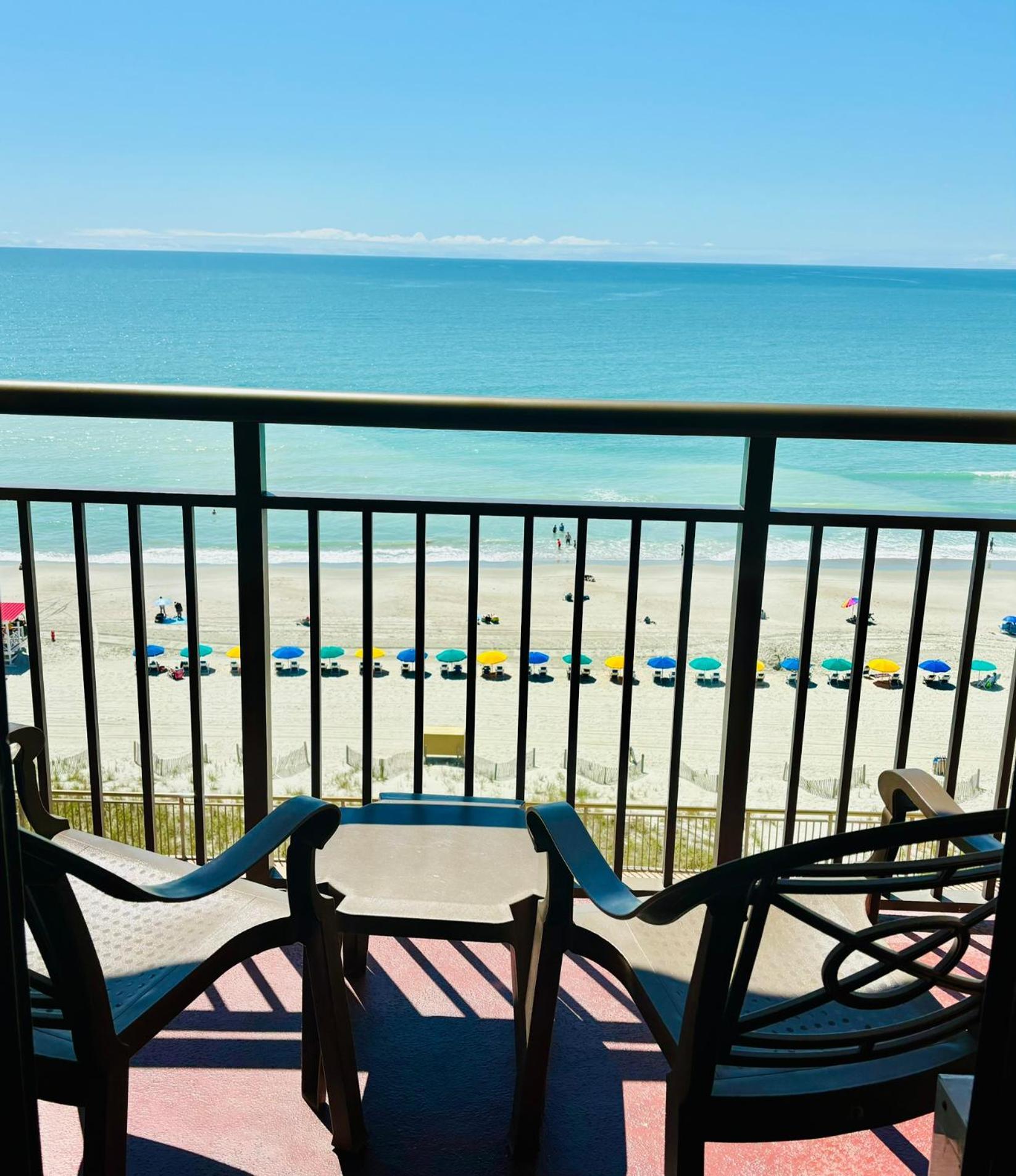 Azure Bliss Oceanfront Condo Sleeps 6 Мертл-Біч Екстер'єр фото